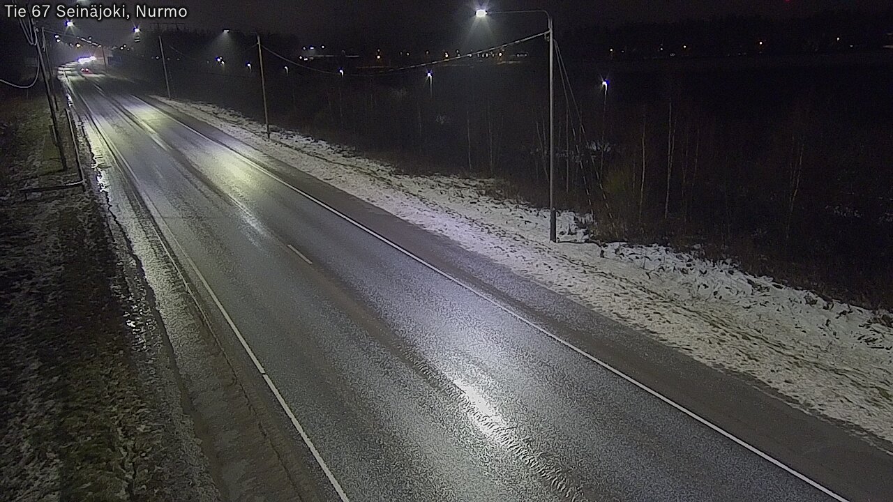 Weather Camera Image Väg 67 Seinäjoki, Nurmo, Seinäjoki, Etelä-Pohjanmaa