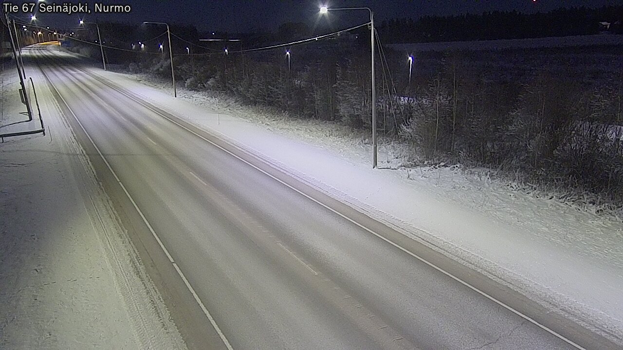 Weather Camera Image Road 67 Seinäjoki, Nurmo, Seinäjoki, Etelä-Pohjanmaa