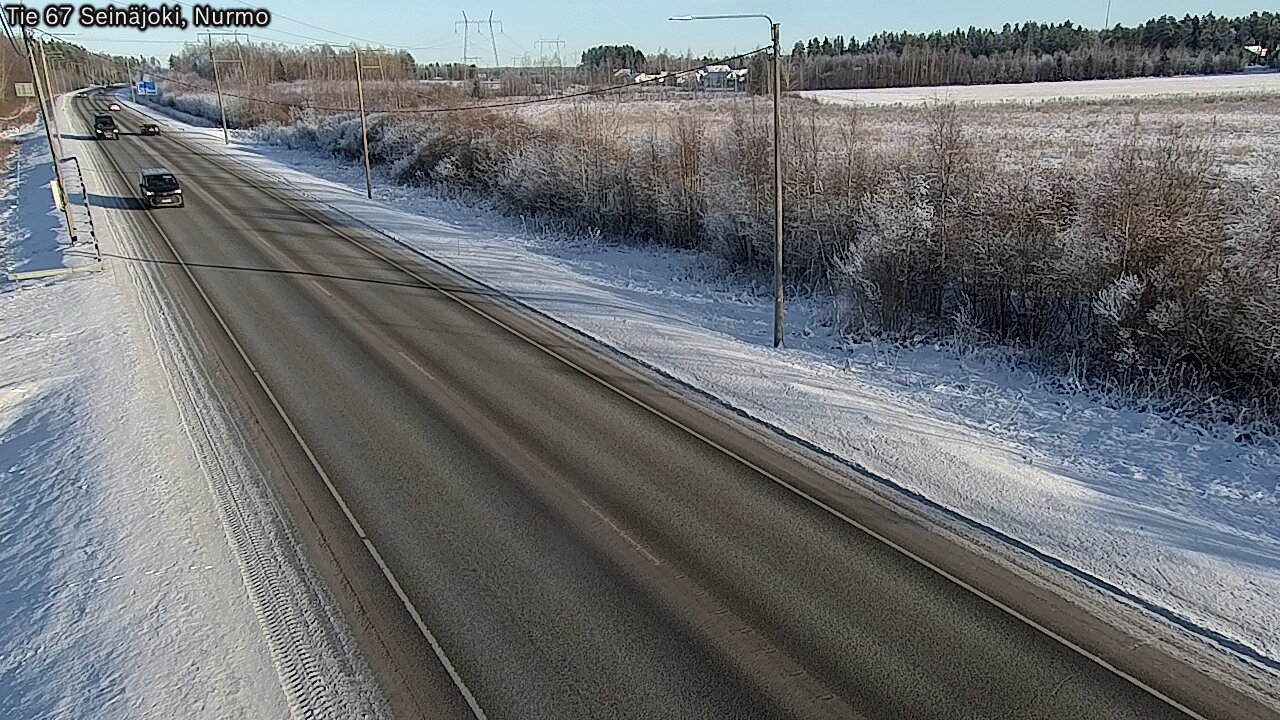 Weather Camera Image Road 67 Seinäjoki, Nurmo, Seinäjoki, Etelä-Pohjanmaa
