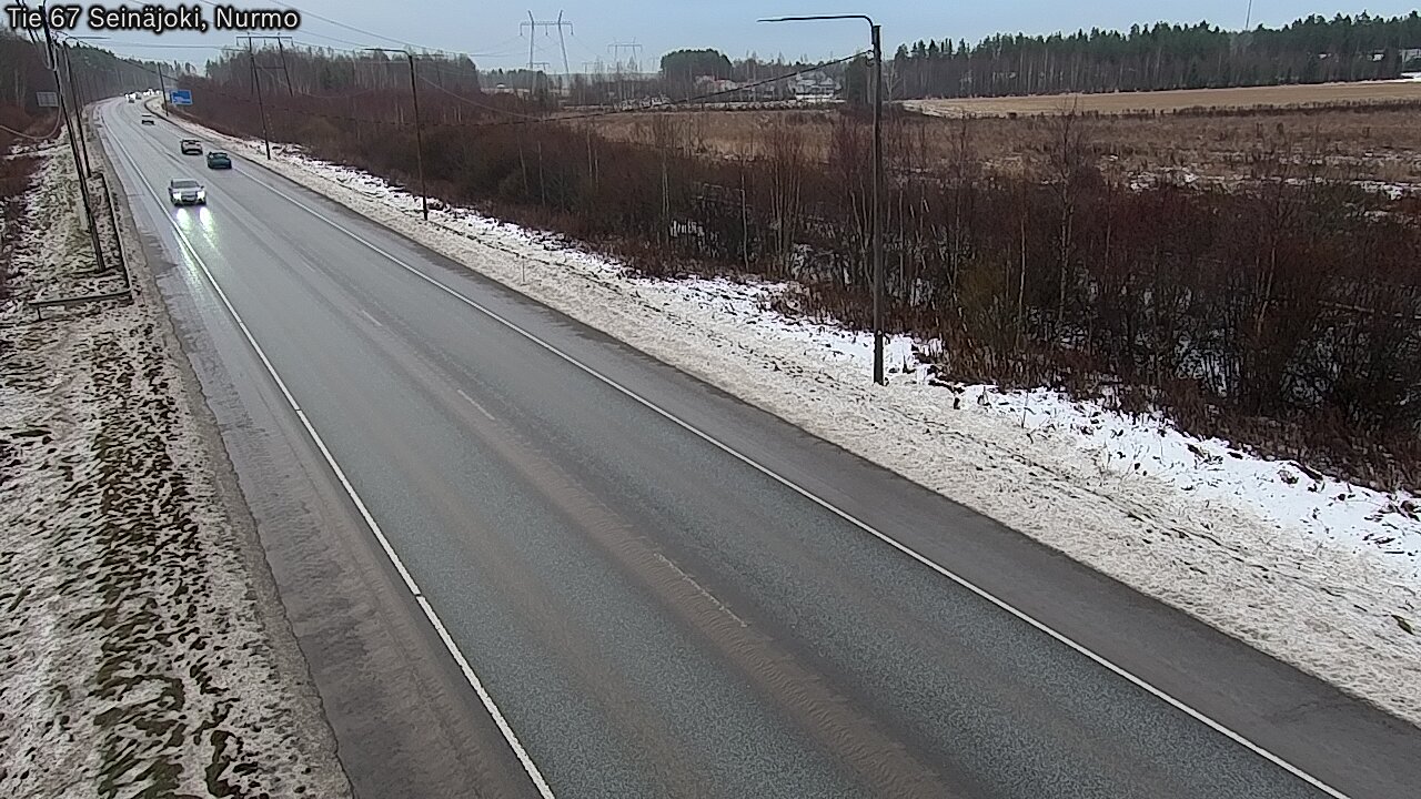 Weather Camera Image Väg 67 Seinäjoki, Nurmo, Seinäjoki, Etelä-Pohjanmaa