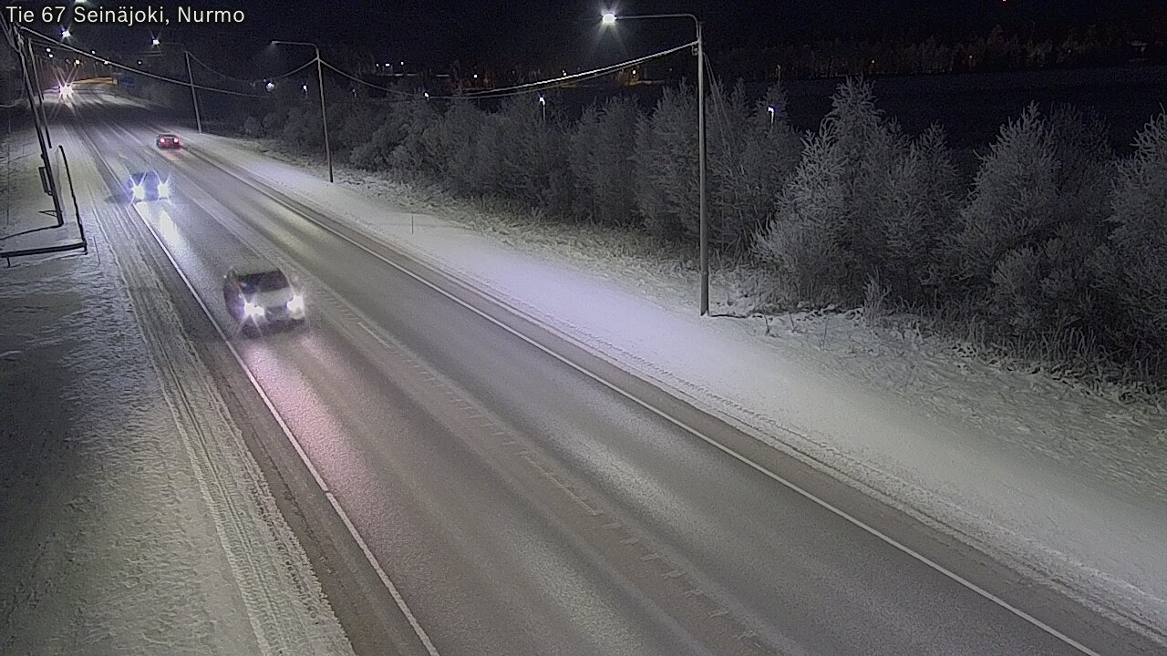 Weather Camera Image Väg 67 Seinäjoki, Nurmo, Seinäjoki, Etelä-Pohjanmaa