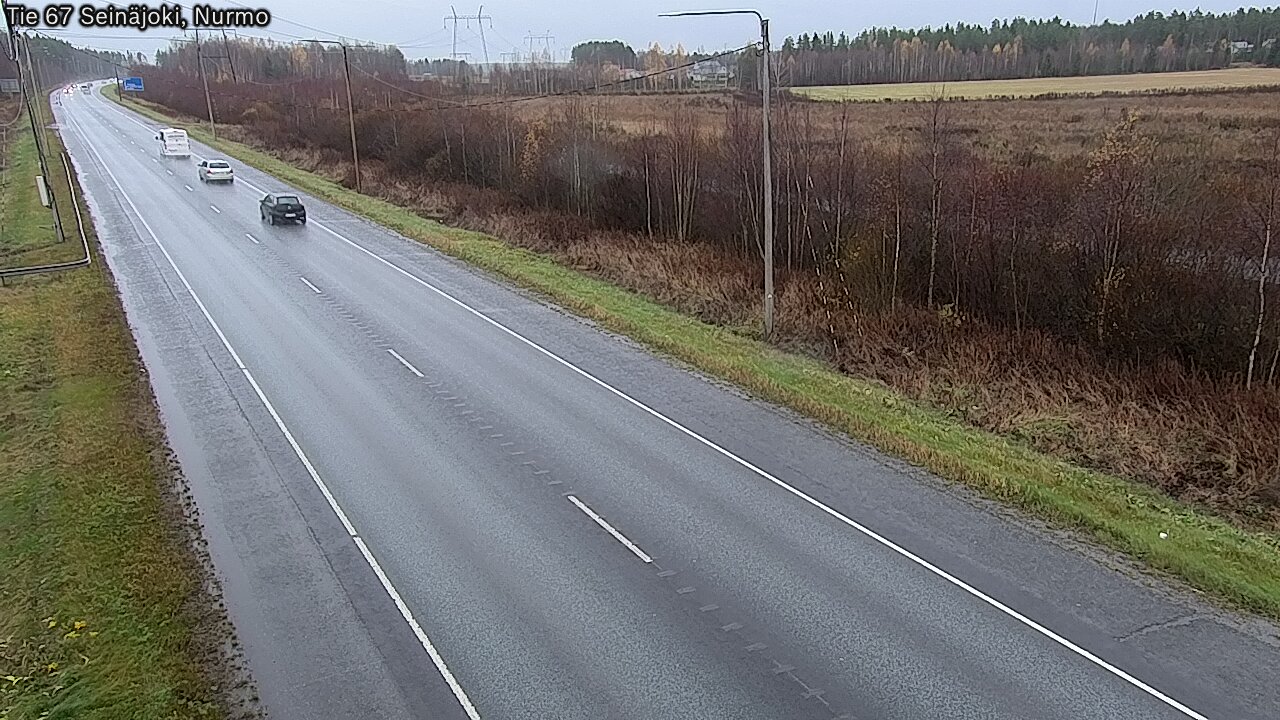 Weather Camera Image Väg 67 Seinäjoki, Nurmo, Seinäjoki, Etelä-Pohjanmaa