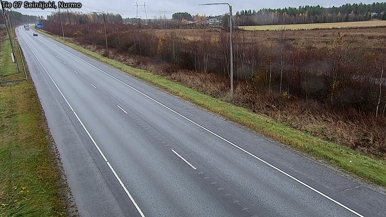 Weather Camera Image Väg 67 Seinäjoki, Nurmo, Seinäjoki, Etelä-Pohjanmaa