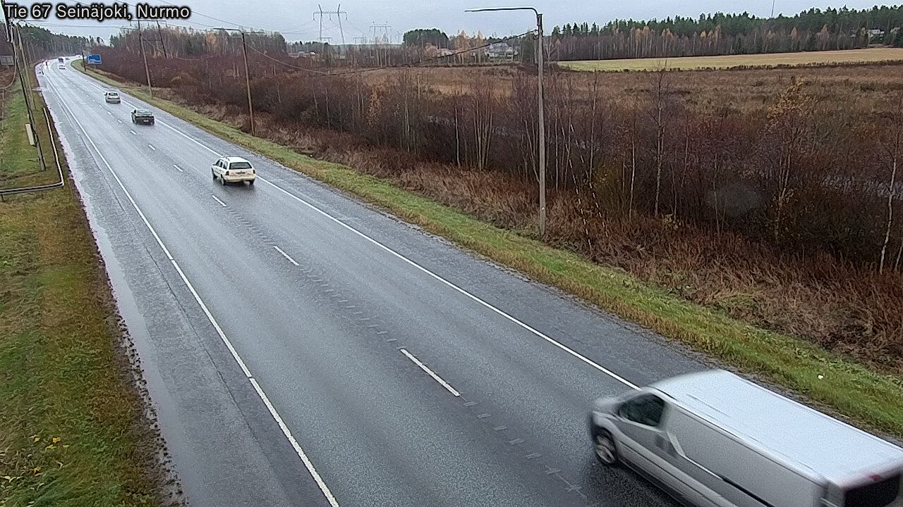 Weather Camera Image Väg 67 Seinäjoki, Nurmo, Seinäjoki, Etelä-Pohjanmaa