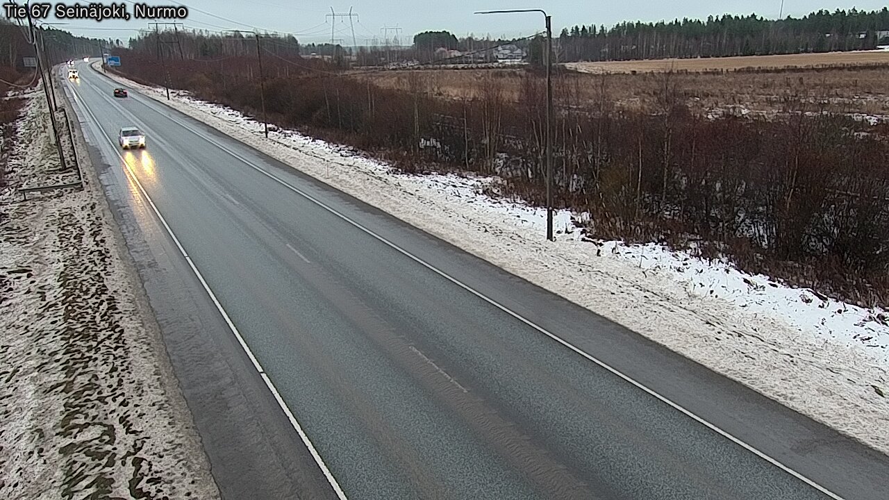 Weather Camera Image Väg 67 Seinäjoki, Nurmo, Seinäjoki, Etelä-Pohjanmaa
