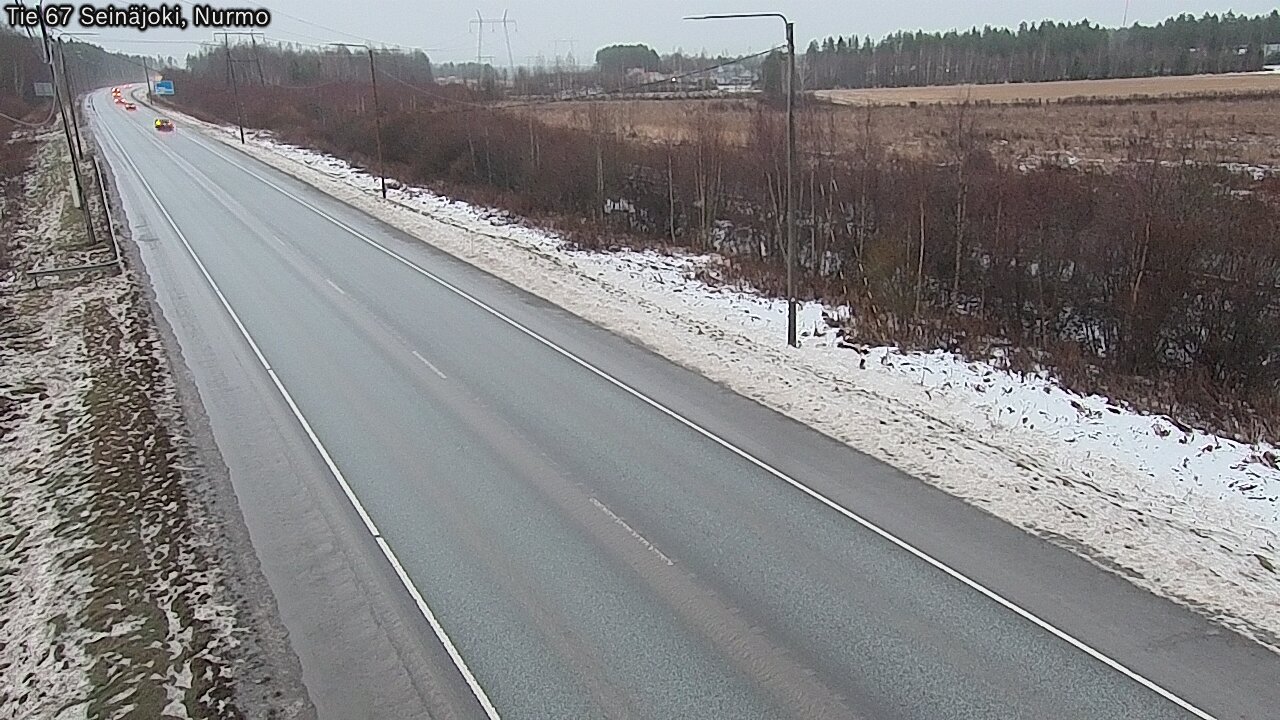 Weather Camera Image Väg 67 Seinäjoki, Nurmo, Seinäjoki, Etelä-Pohjanmaa