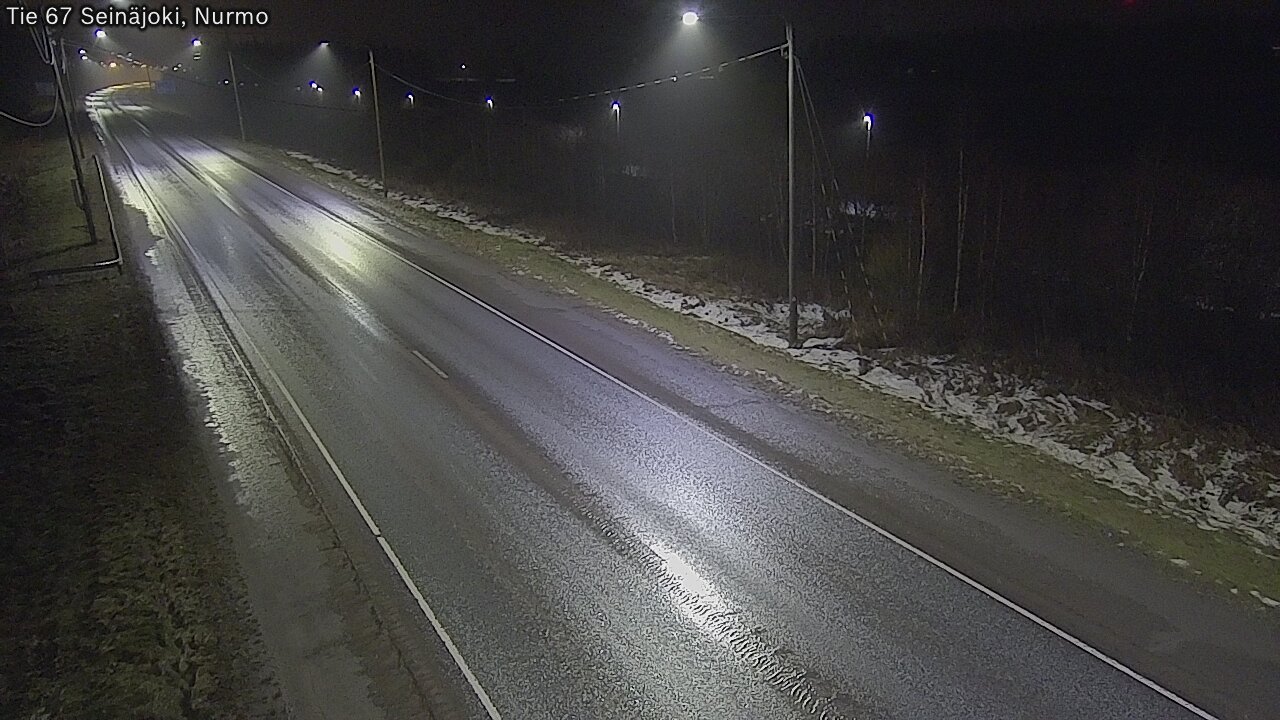 Weather Camera Image Väg 67 Seinäjoki, Nurmo, Seinäjoki, Etelä-Pohjanmaa