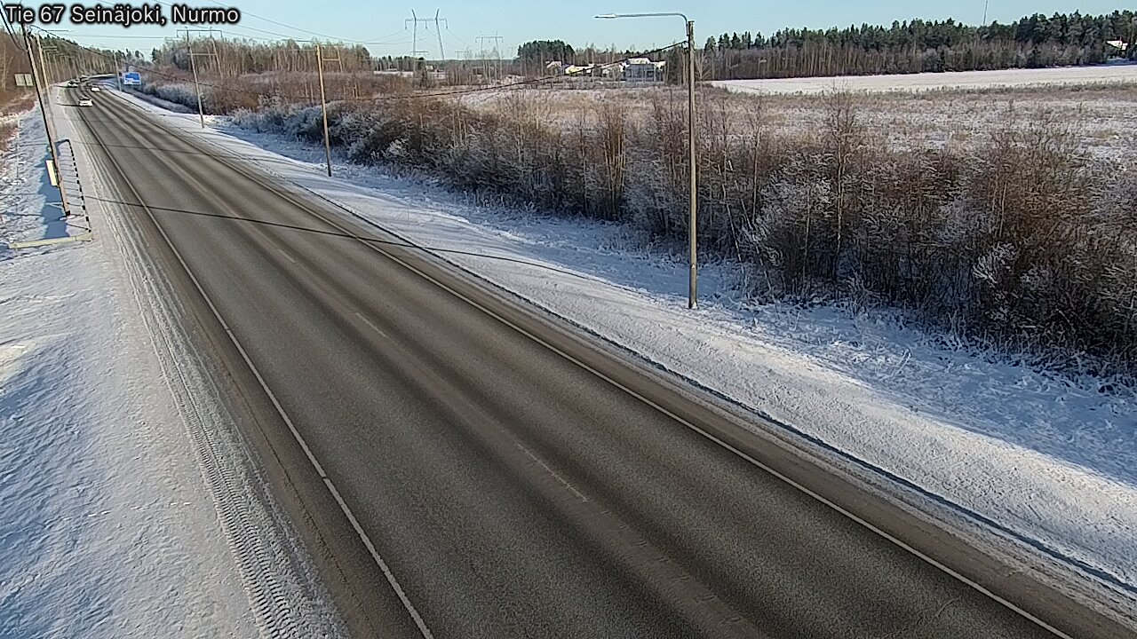Weather Camera Image Road 67 Seinäjoki, Nurmo, Seinäjoki, Etelä-Pohjanmaa