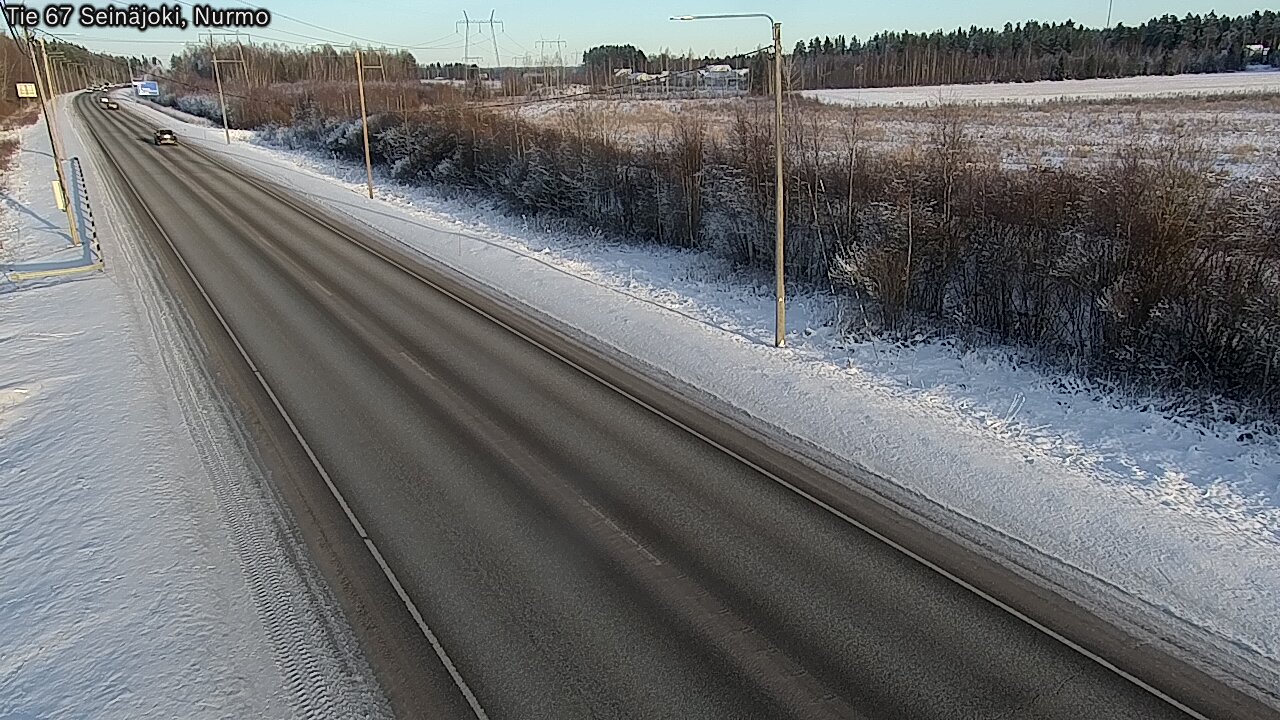 Weather Camera Image Road 67 Seinäjoki, Nurmo, Seinäjoki, Etelä-Pohjanmaa