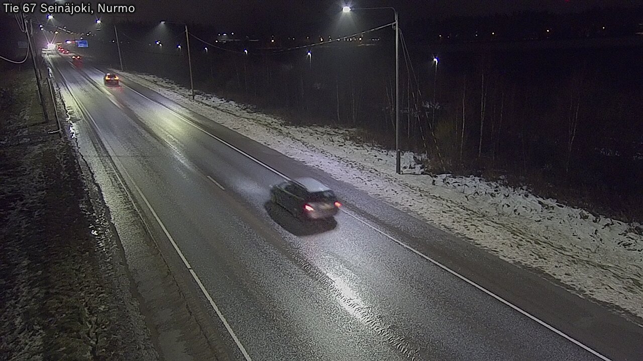 Weather Camera Image Väg 67 Seinäjoki, Nurmo, Seinäjoki, Etelä-Pohjanmaa