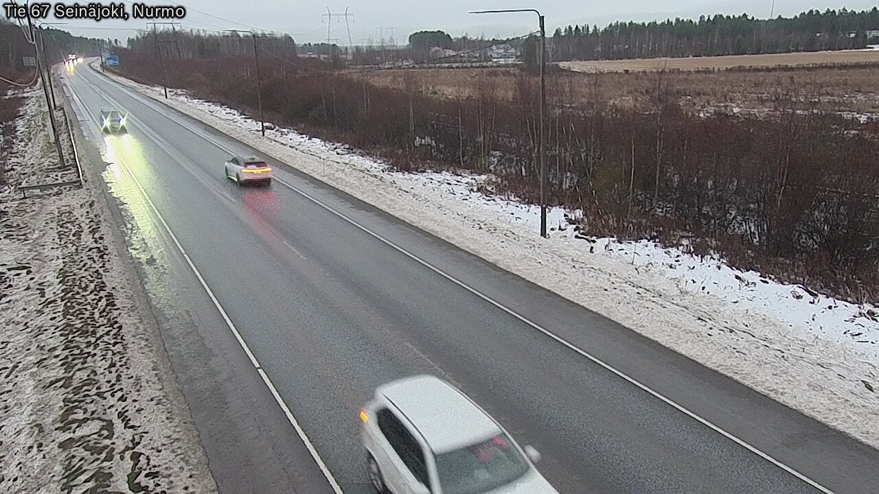 Weather Camera Image Väg 67 Seinäjoki, Nurmo, Seinäjoki, Etelä-Pohjanmaa