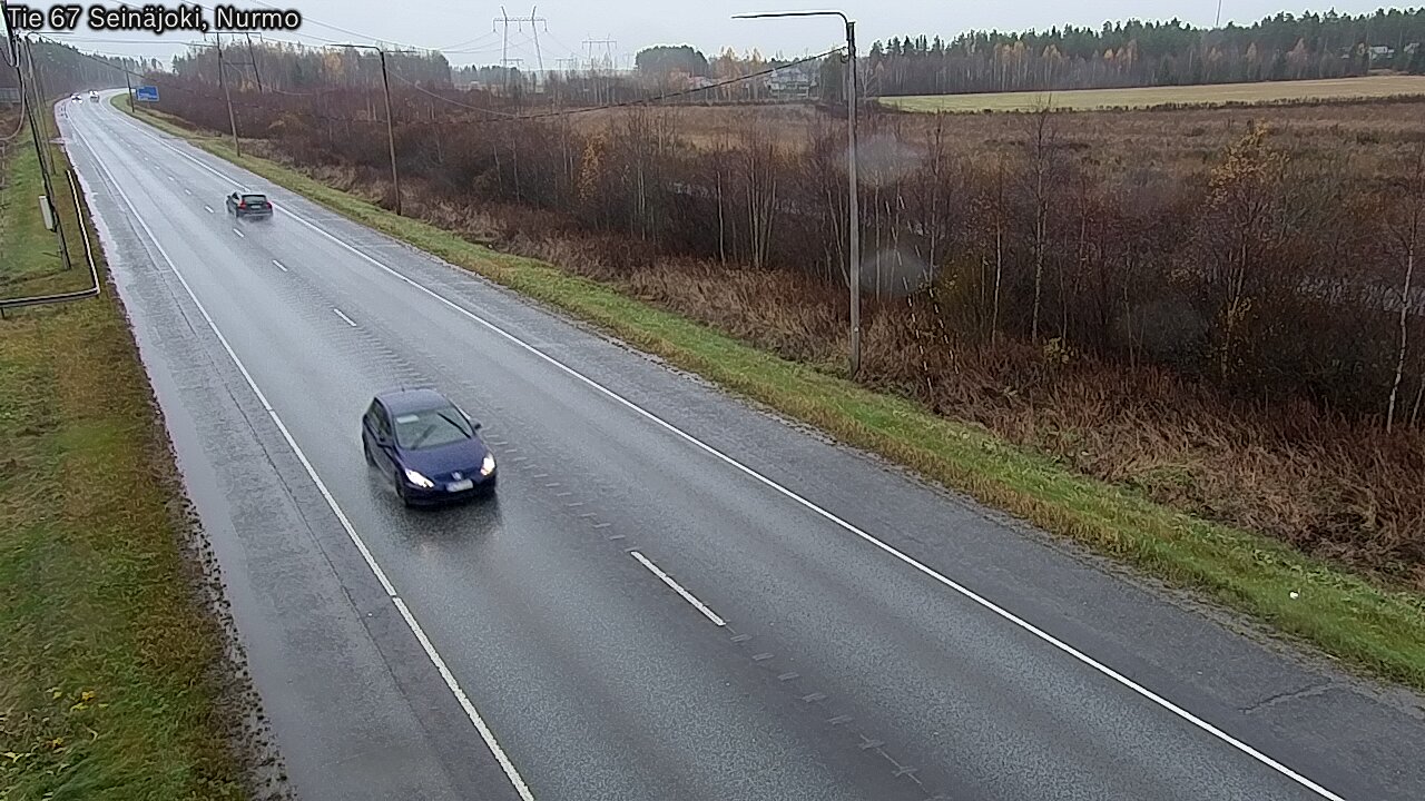 Weather Camera Image Väg 67 Seinäjoki, Nurmo, Seinäjoki, Etelä-Pohjanmaa