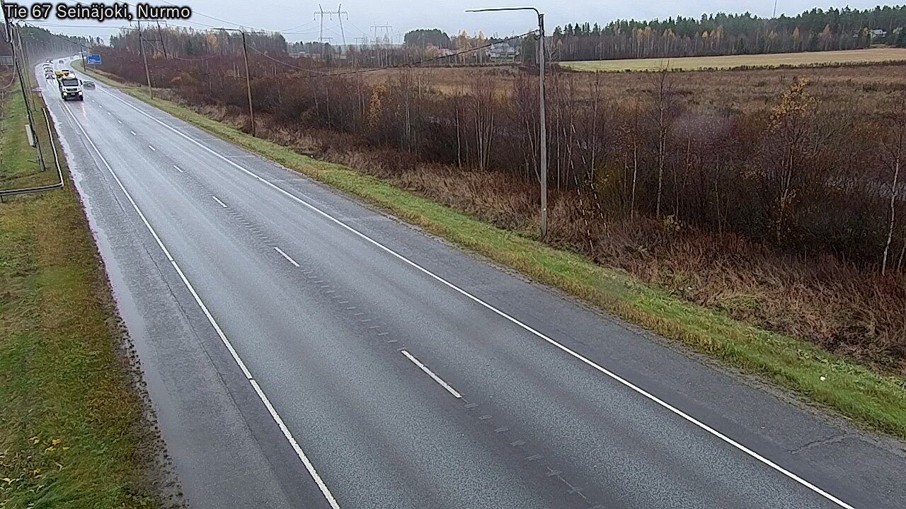 Weather Camera Image Väg 67 Seinäjoki, Nurmo, Seinäjoki, Etelä-Pohjanmaa