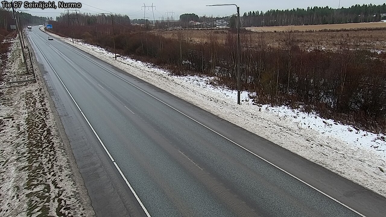 Weather Camera Image Väg 67 Seinäjoki, Nurmo, Seinäjoki, Etelä-Pohjanmaa