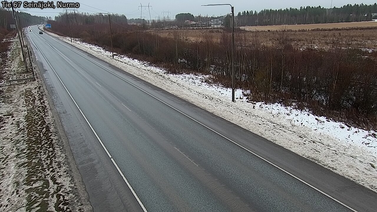 Weather Camera Image Väg 67 Seinäjoki, Nurmo, Seinäjoki, Etelä-Pohjanmaa