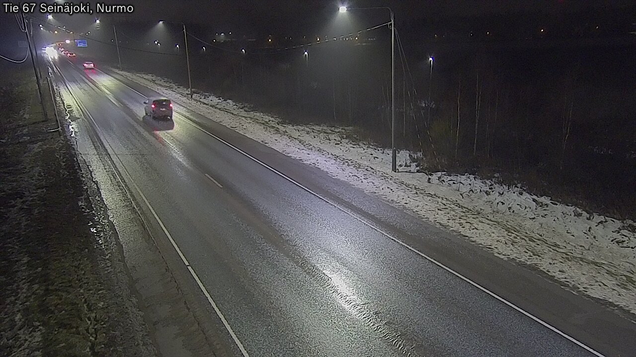 Weather Camera Image Väg 67 Seinäjoki, Nurmo, Seinäjoki, Etelä-Pohjanmaa