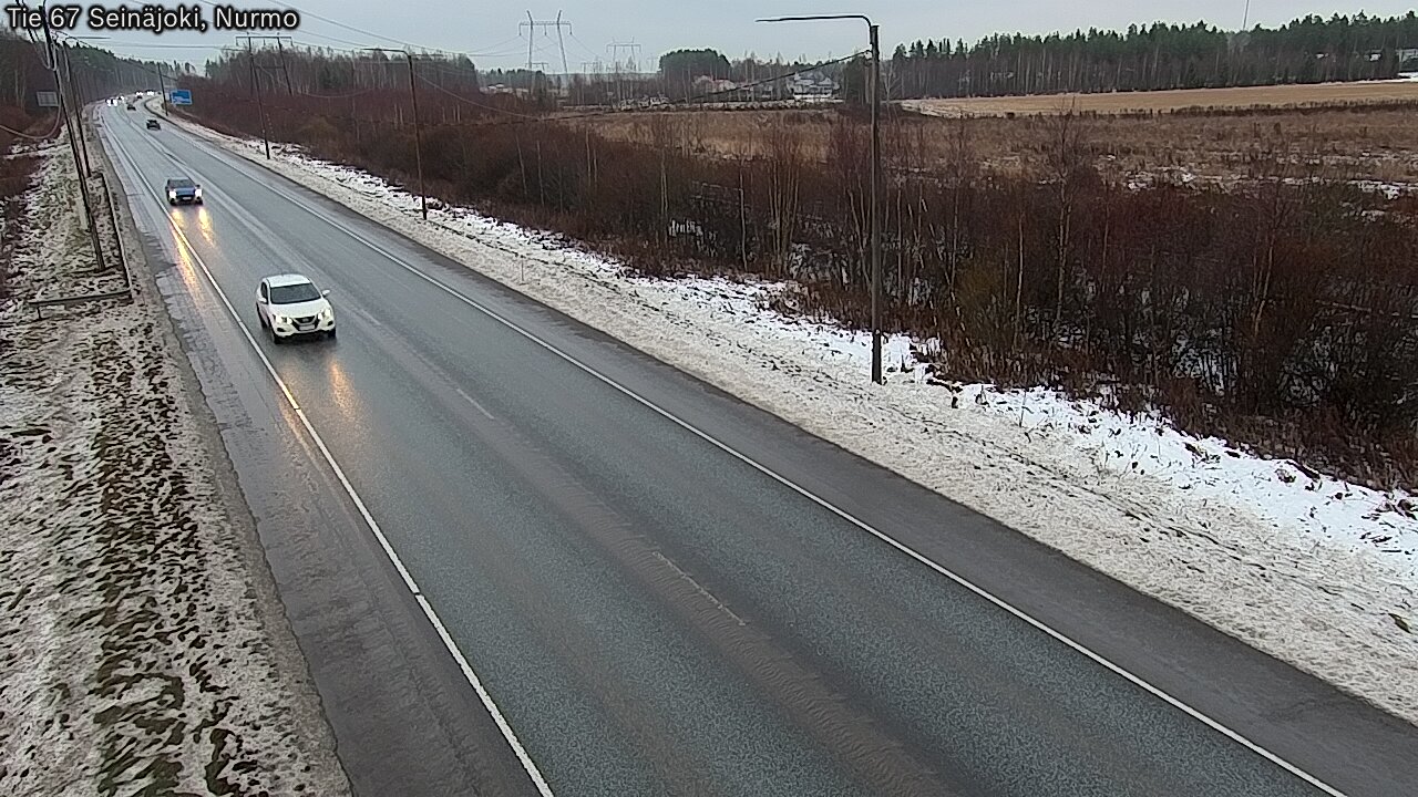 Weather Camera Image Väg 67 Seinäjoki, Nurmo, Seinäjoki, Etelä-Pohjanmaa