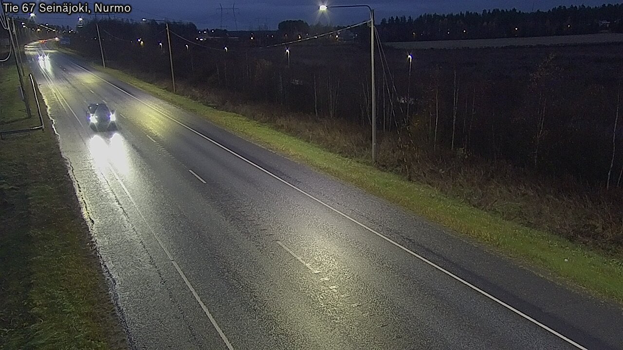 Weather Camera Image Väg 67 Seinäjoki, Nurmo, Seinäjoki, Etelä-Pohjanmaa