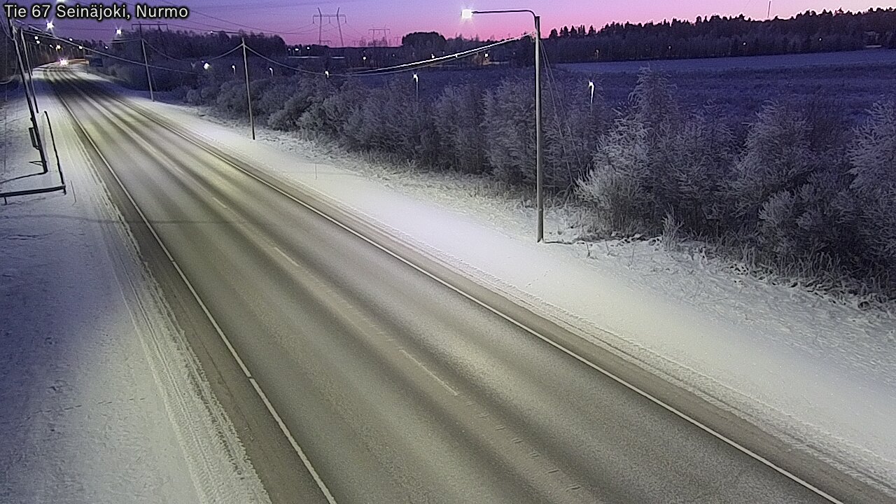 Weather Camera Image Road 67 Seinäjoki, Nurmo, Seinäjoki, Etelä-Pohjanmaa