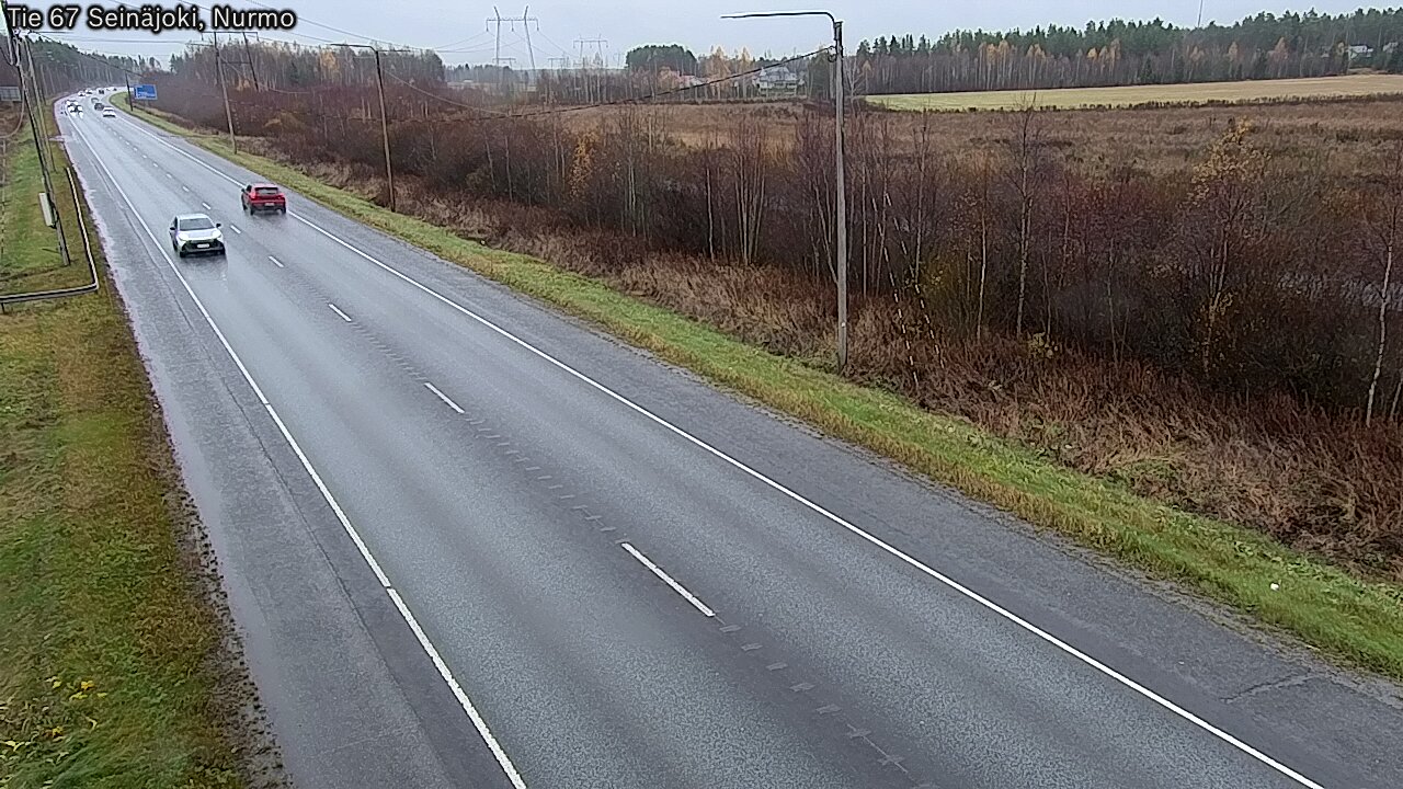 Weather Camera Image Väg 67 Seinäjoki, Nurmo, Seinäjoki, Etelä-Pohjanmaa