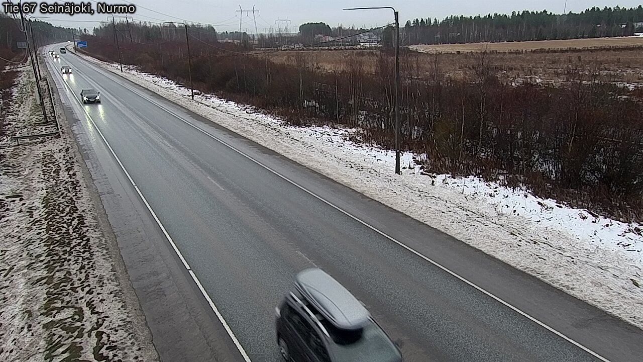 Weather Camera Image Väg 67 Seinäjoki, Nurmo, Seinäjoki, Etelä-Pohjanmaa