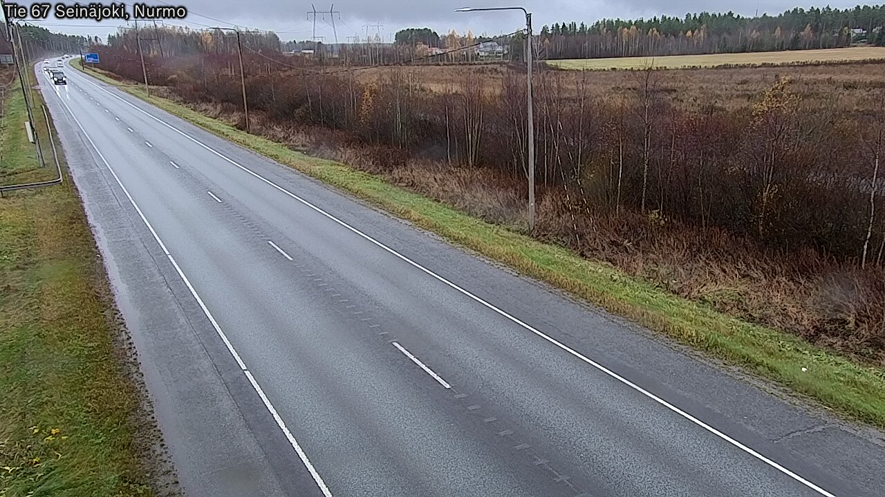 Weather Camera Image Väg 67 Seinäjoki, Nurmo, Seinäjoki, Etelä-Pohjanmaa