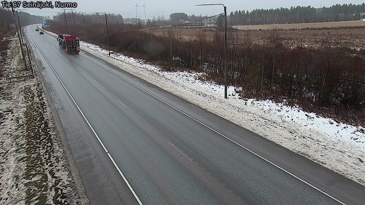 Weather Camera Image Väg 67 Seinäjoki, Nurmo, Seinäjoki, Etelä-Pohjanmaa
