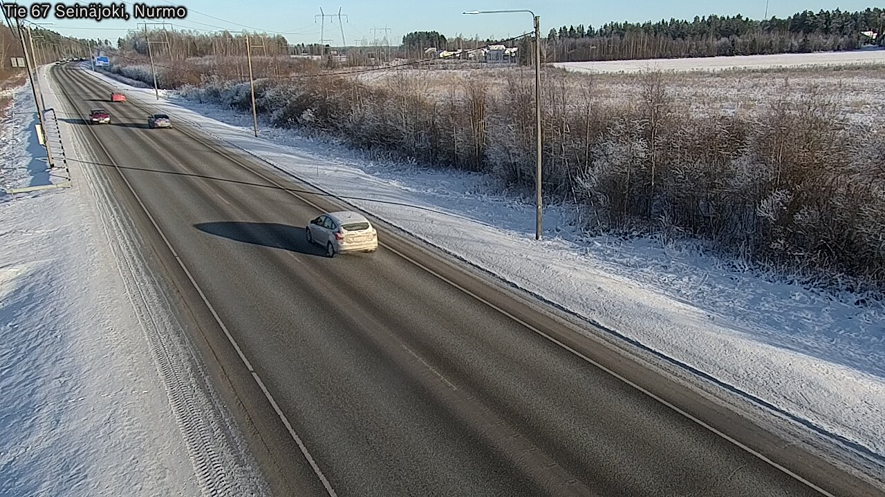 Weather Camera Image Road 67 Seinäjoki, Nurmo, Seinäjoki, Etelä-Pohjanmaa