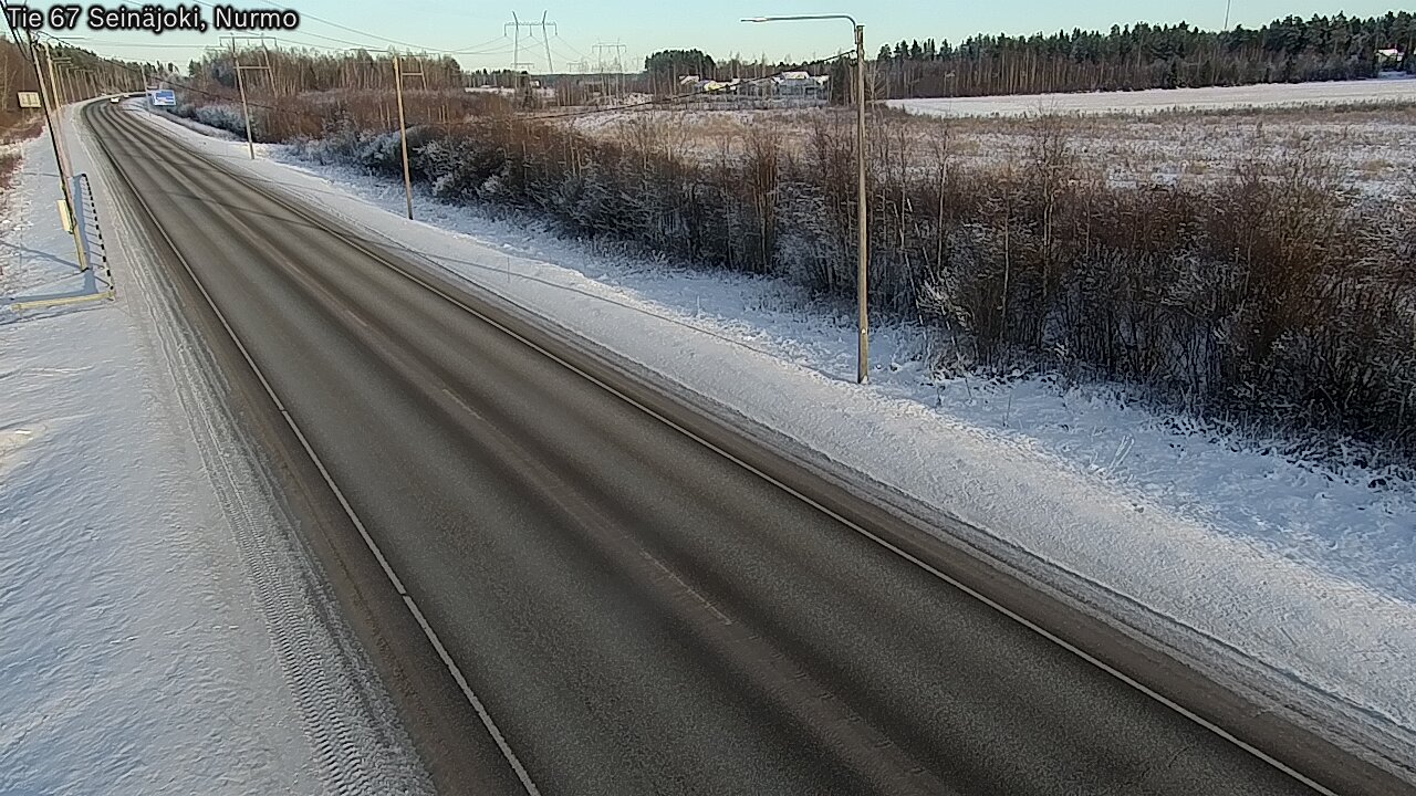 Weather Camera Image Road 67 Seinäjoki, Nurmo, Seinäjoki, Etelä-Pohjanmaa