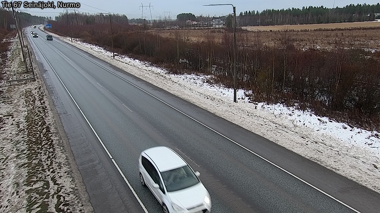 Weather Camera Image Väg 67 Seinäjoki, Nurmo, Seinäjoki, Etelä-Pohjanmaa