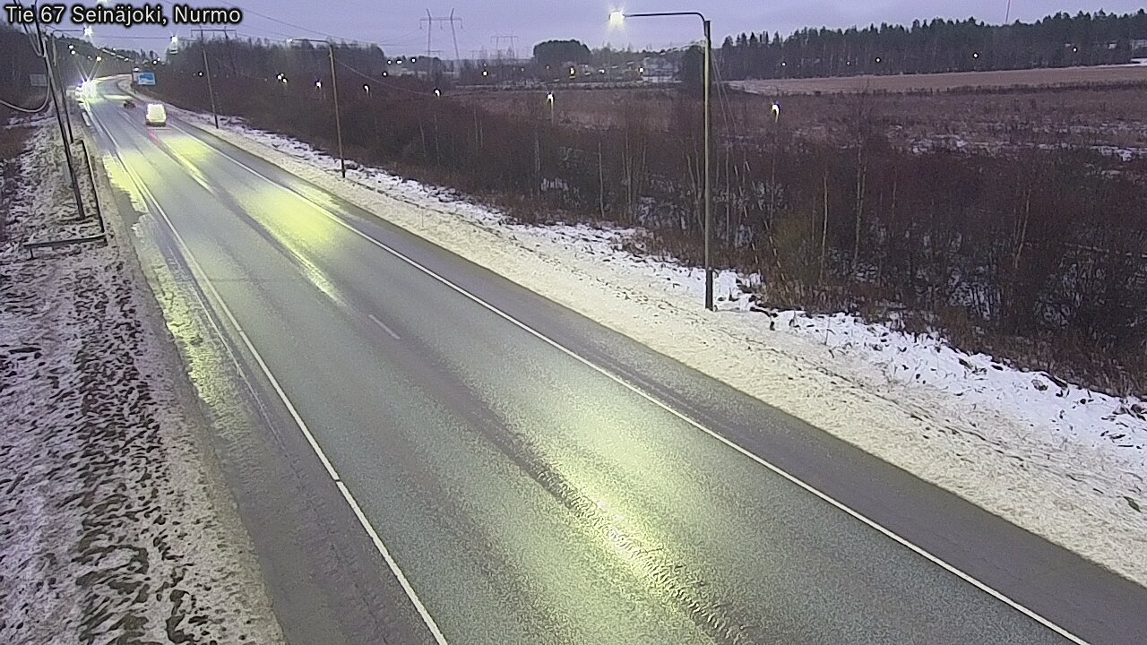 Weather Camera Image Väg 67 Seinäjoki, Nurmo, Seinäjoki, Etelä-Pohjanmaa