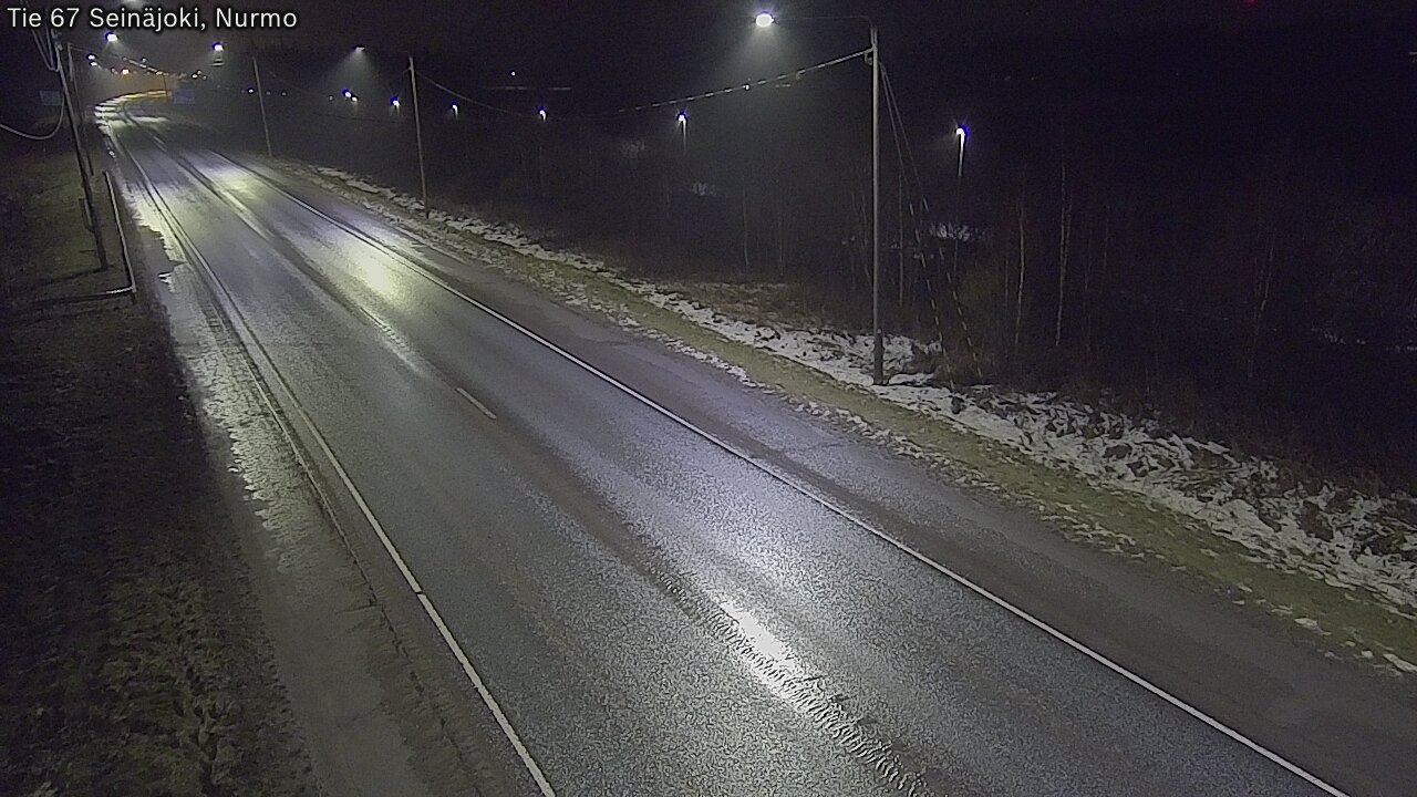 Weather Camera Image Väg 67 Seinäjoki, Nurmo, Seinäjoki, Etelä-Pohjanmaa