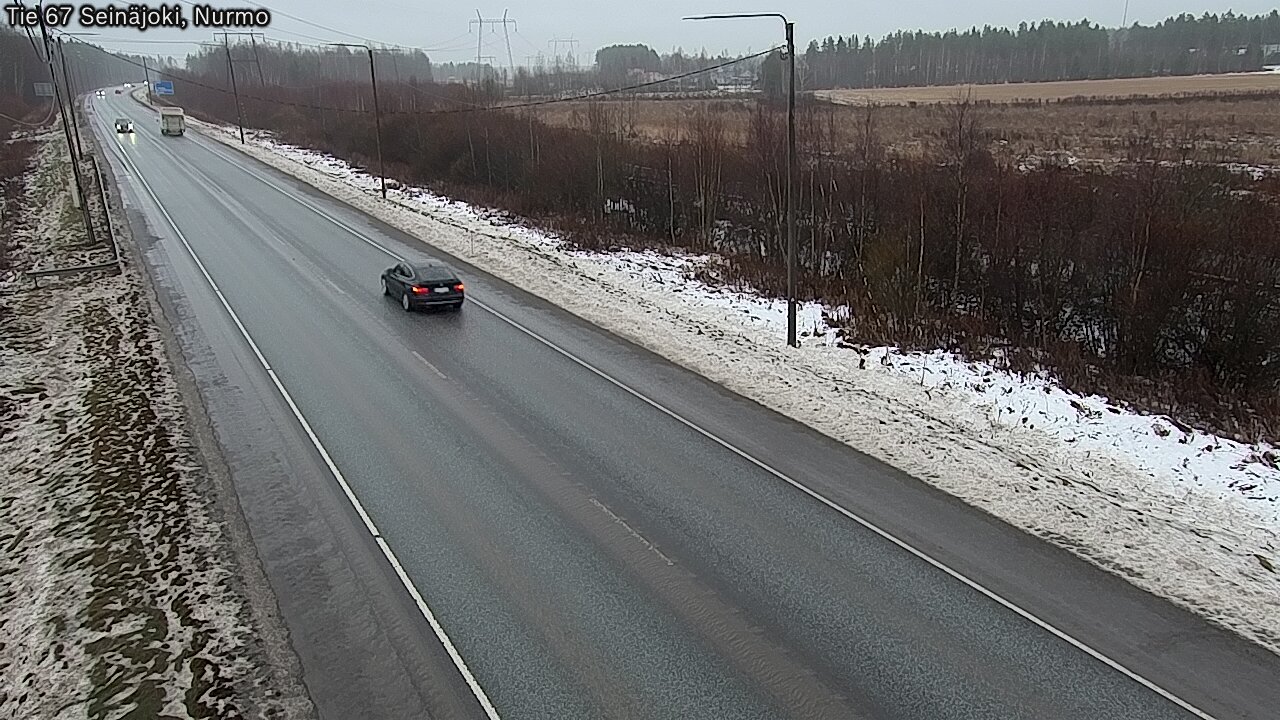 Weather Camera Image Väg 67 Seinäjoki, Nurmo, Seinäjoki, Etelä-Pohjanmaa