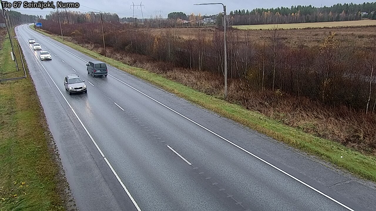 Weather Camera Image Väg 67 Seinäjoki, Nurmo, Seinäjoki, Etelä-Pohjanmaa