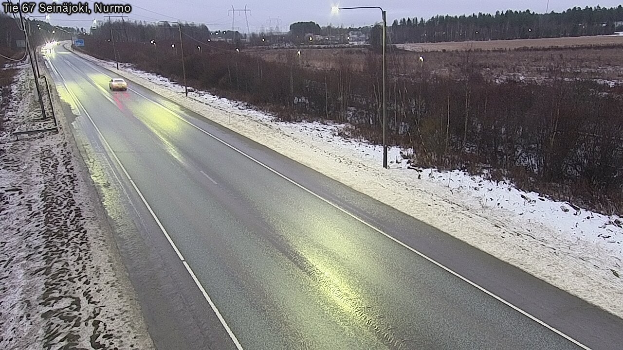 Weather Camera Image Väg 67 Seinäjoki, Nurmo, Seinäjoki, Etelä-Pohjanmaa