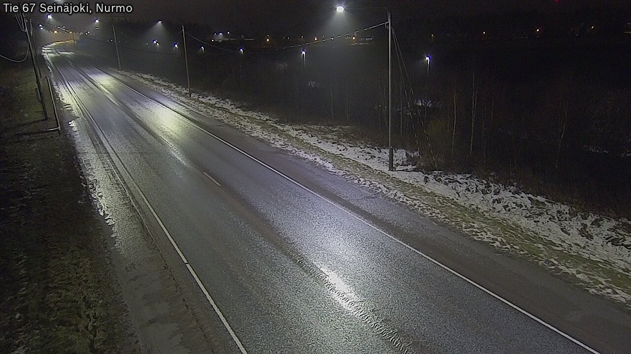 Weather Camera Image Väg 67 Seinäjoki, Nurmo, Seinäjoki, Etelä-Pohjanmaa