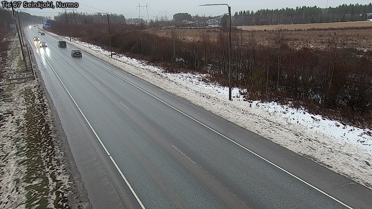 Weather Camera Image Väg 67 Seinäjoki, Nurmo, Seinäjoki, Etelä-Pohjanmaa