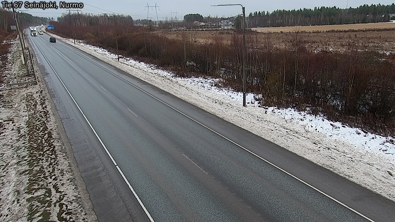 Weather Camera Image Väg 67 Seinäjoki, Nurmo, Seinäjoki, Etelä-Pohjanmaa