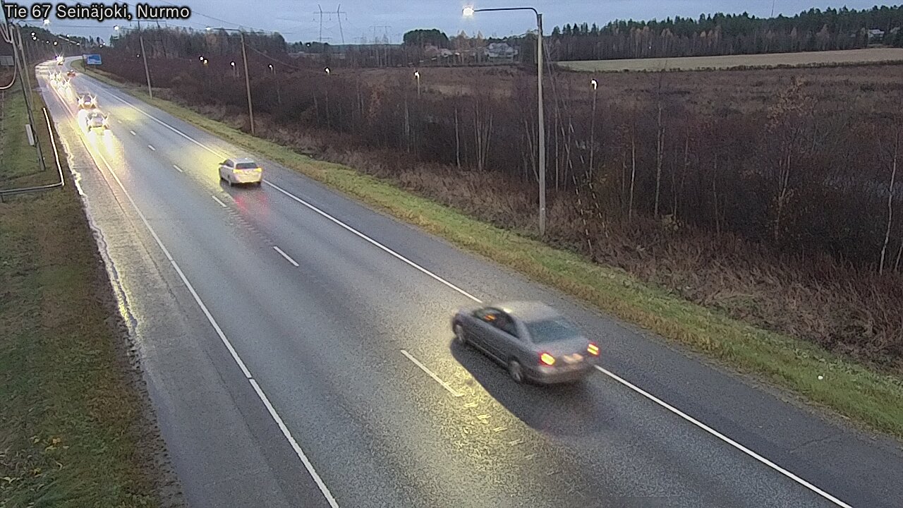 Weather Camera Image Väg 67 Seinäjoki, Nurmo, Seinäjoki, Etelä-Pohjanmaa