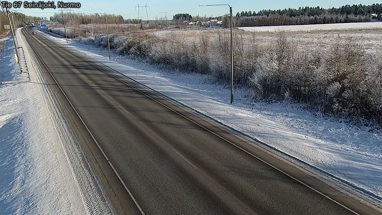 Weather Camera Image Road 67 Seinäjoki, Nurmo, Seinäjoki, Etelä-Pohjanmaa