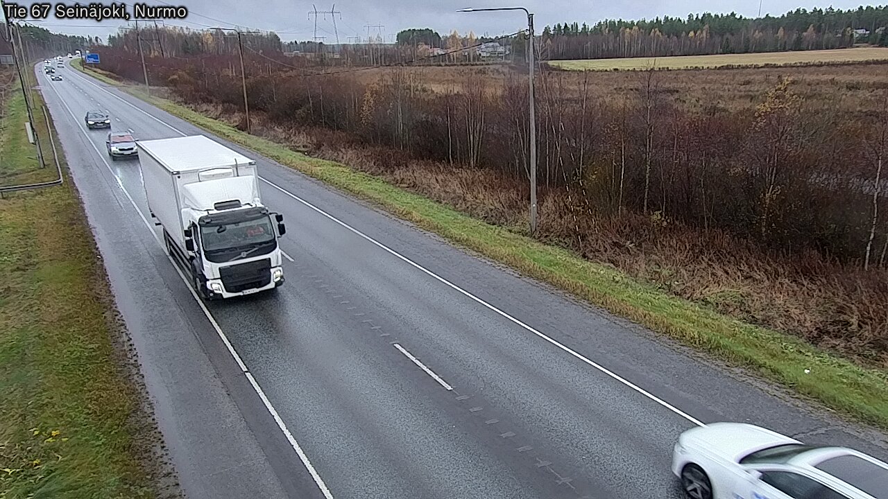 Weather Camera Image Väg 67 Seinäjoki, Nurmo, Seinäjoki, Etelä-Pohjanmaa