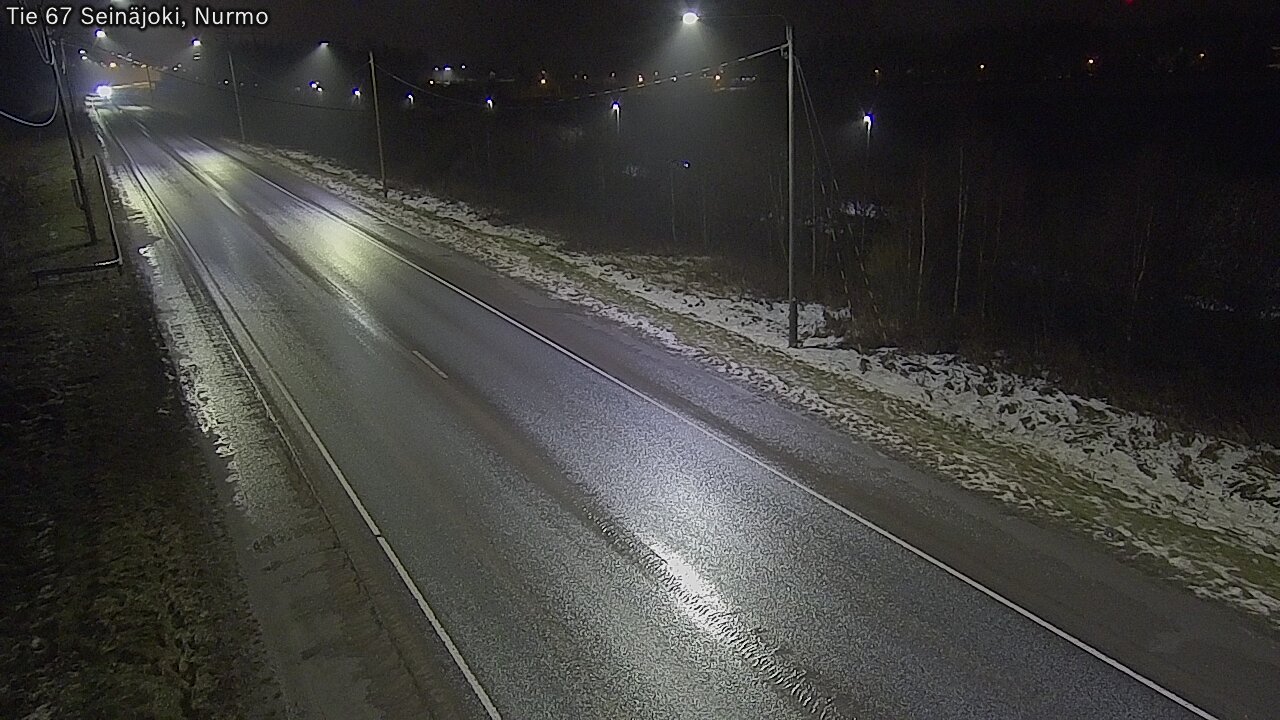 Weather Camera Image Väg 67 Seinäjoki, Nurmo, Seinäjoki, Etelä-Pohjanmaa
