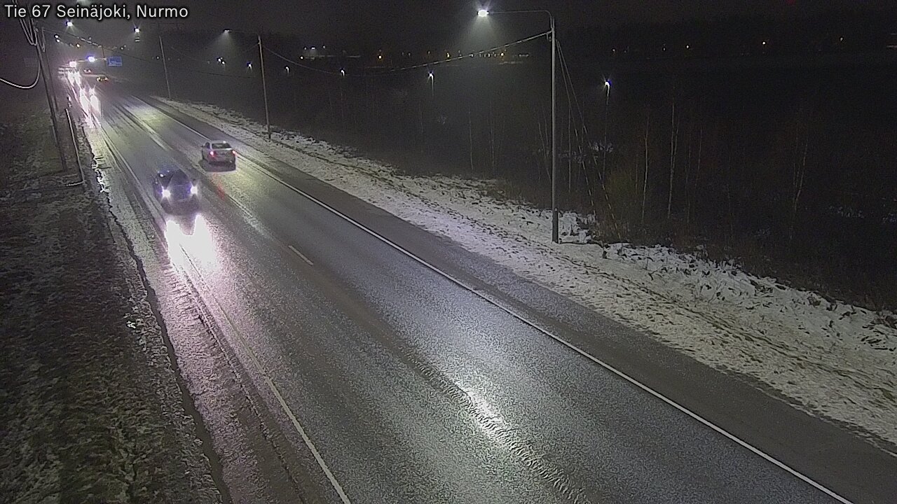 Weather Camera Image Väg 67 Seinäjoki, Nurmo, Seinäjoki, Etelä-Pohjanmaa