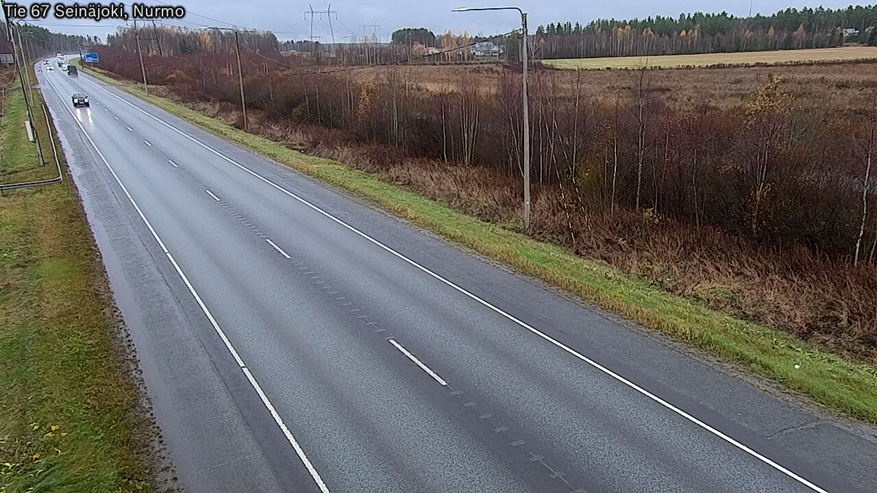 Weather Camera Image Väg 67 Seinäjoki, Nurmo, Seinäjoki, Etelä-Pohjanmaa