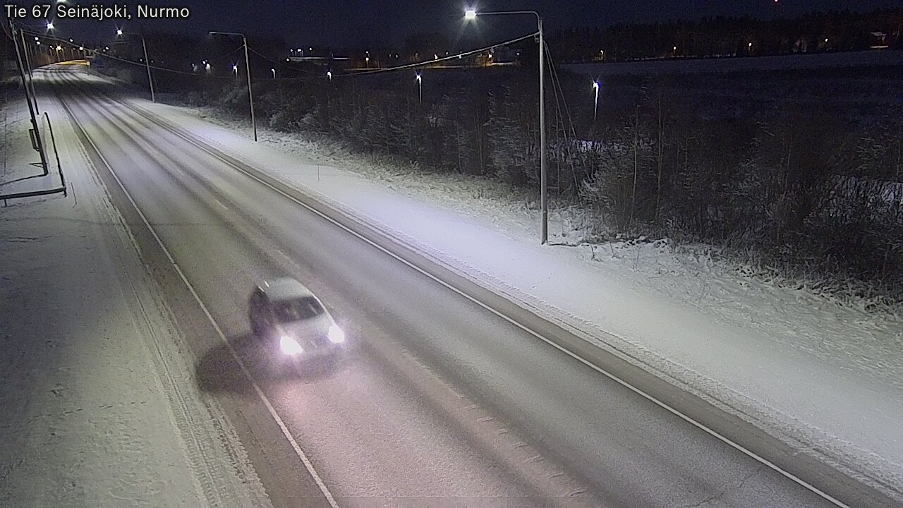 Weather Camera Image Road 67 Seinäjoki, Nurmo, Seinäjoki, Etelä-Pohjanmaa