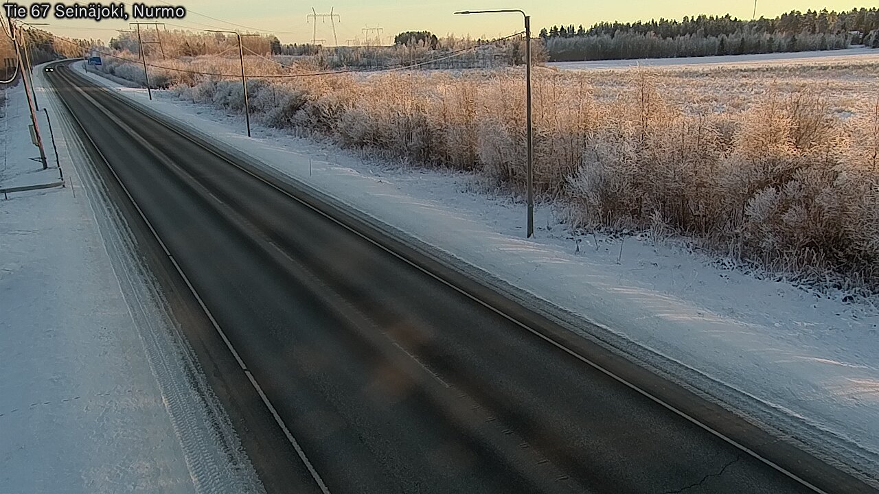Weather Camera Image Road 67 Seinäjoki, Nurmo, Seinäjoki, Etelä-Pohjanmaa