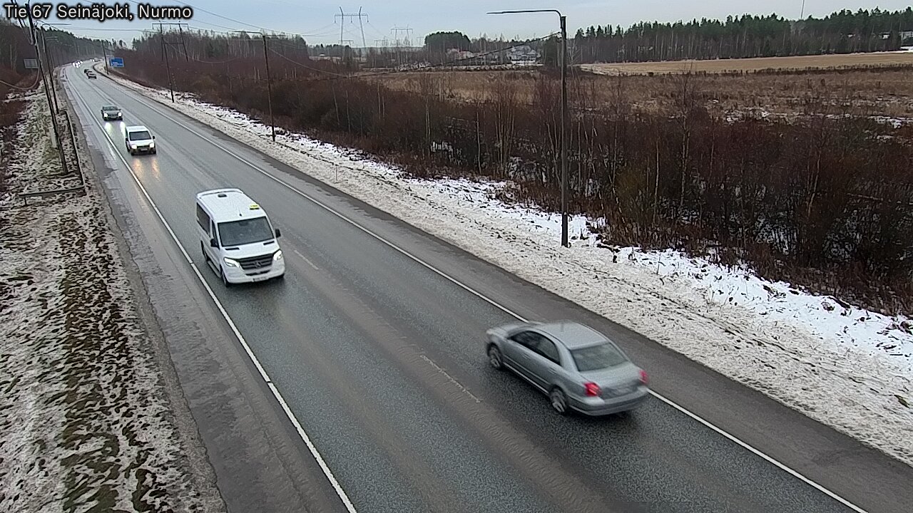 Weather Camera Image Väg 67 Seinäjoki, Nurmo, Seinäjoki, Etelä-Pohjanmaa