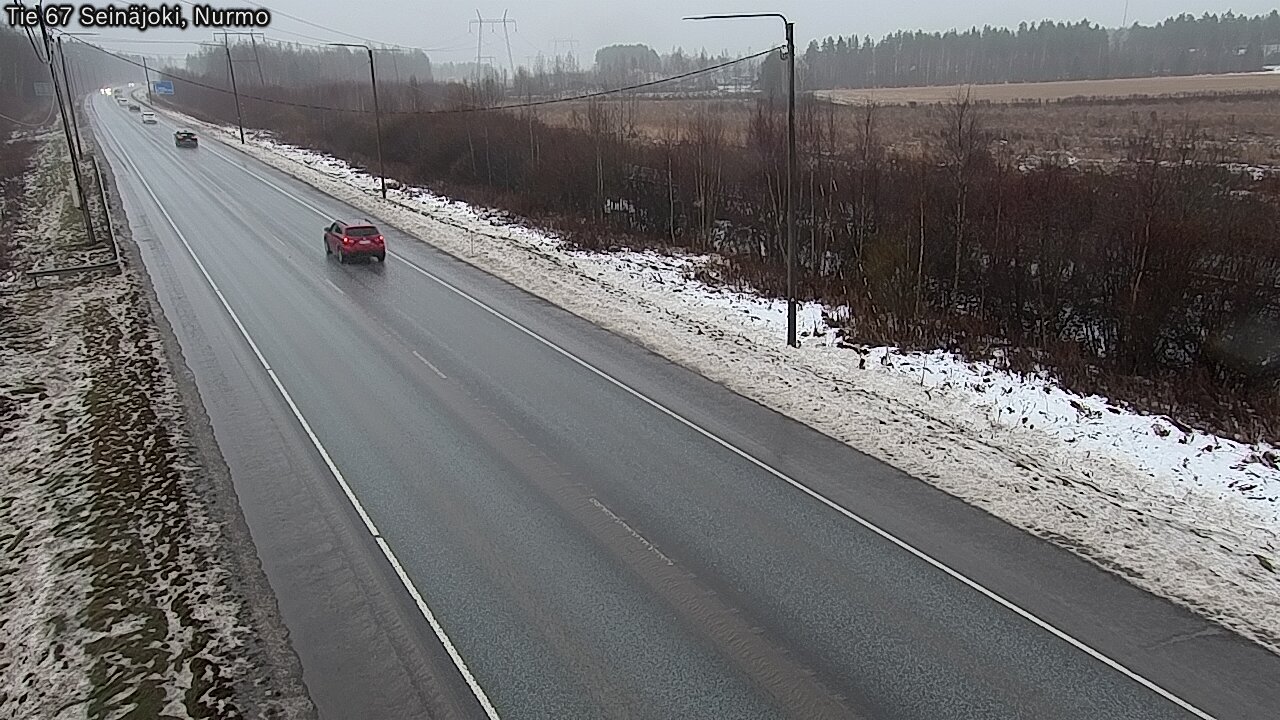 Weather Camera Image Väg 67 Seinäjoki, Nurmo, Seinäjoki, Etelä-Pohjanmaa
