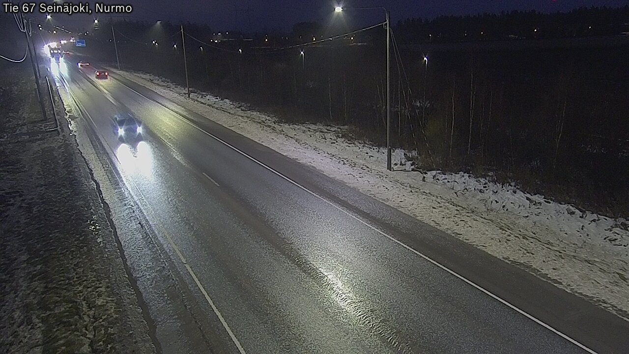 Weather Camera Image Väg 67 Seinäjoki, Nurmo, Seinäjoki, Etelä-Pohjanmaa