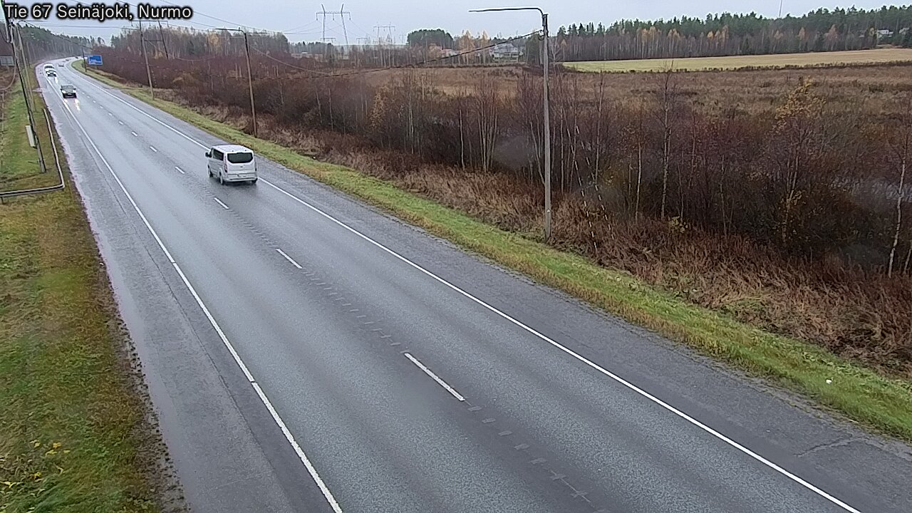 Weather Camera Image Väg 67 Seinäjoki, Nurmo, Seinäjoki, Etelä-Pohjanmaa